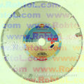 (ELAE) Segmented Electroplated Diamond Cutting Blade with Protection Segments and Flange/Electroplated Diamond Blade
